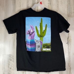 Fortnight Loot Llama Cactus T-Shirt Boy’s 20-12